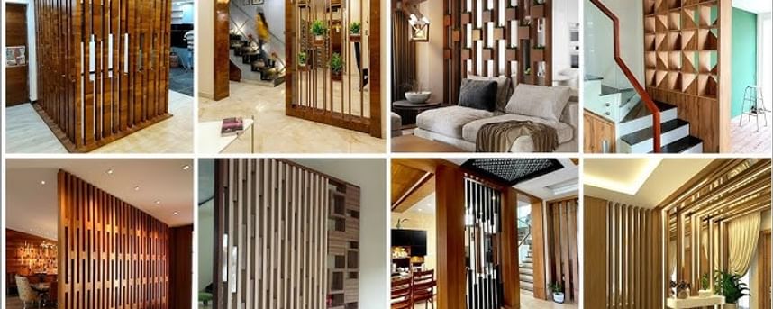 kitchen Partition Designs Between Living