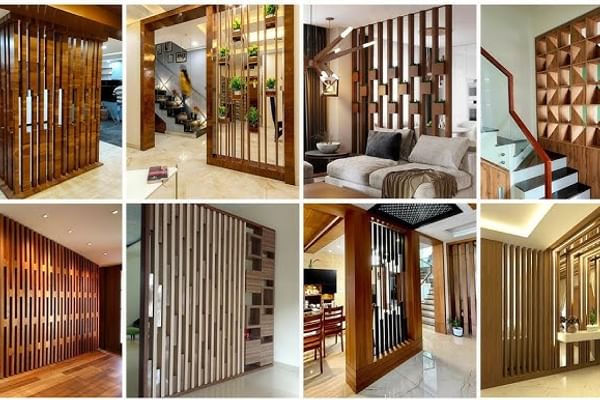 kitchen Partition Designs Between Living