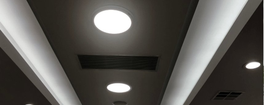 False ceiling lights design