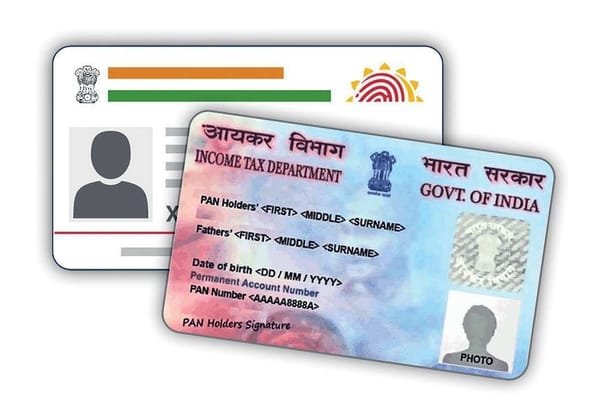 Pan Card to Aadhar Card link